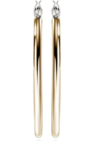 John Hardy Arracadas JH Essential en oro de 14kt