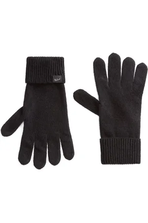 Woolrich Guantes con aplique del logo