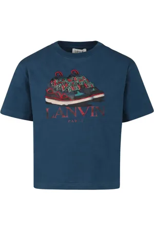 Lanvin Playera con logo estampado