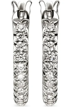 John Hardy Arracadas JH Essential con diamantes