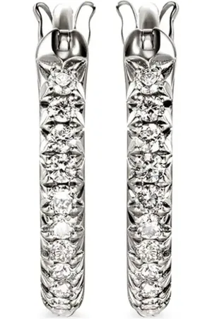 John Hardy Arracadas JH Essential con diamantes