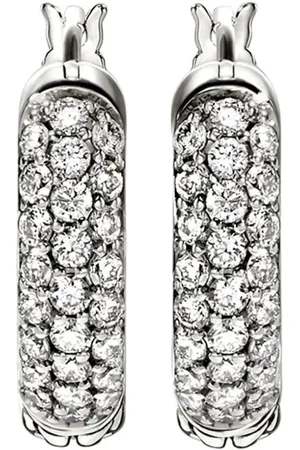 John Hardy Arracadas Essential con diamantes