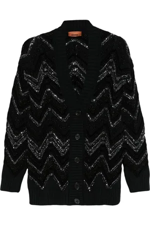 Missoni Cárdigan con entretejido en zigzag