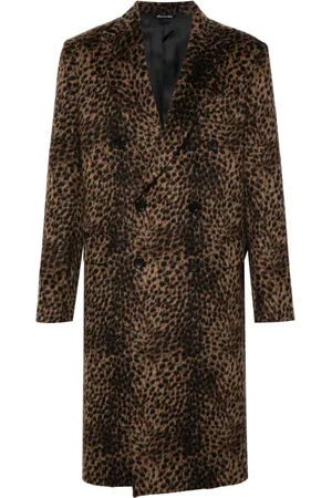 ERALDO Abrigo con estampado de leopardo