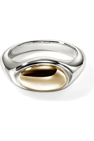 John Hardy Anillo Pebble en oro amarillo de 14k