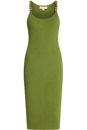 Michael Kors Vestido midi tejido