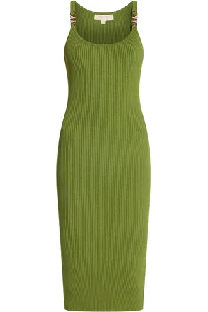 Michael Kors Vestido midi tejido
