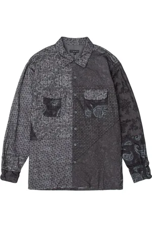 ENGINEERED GARMENTS Camisa con diseño patchwork