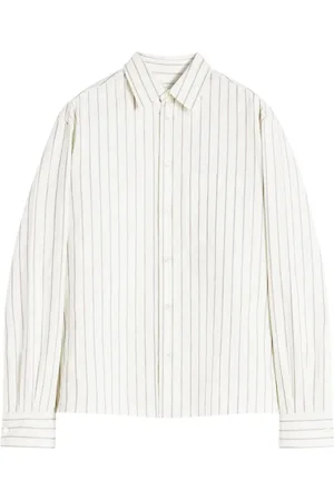 Lanvin Camisa con rayas estampadas