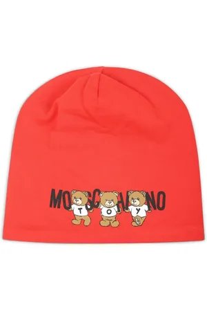 Moschino Gorro con motivo Teddy Bear