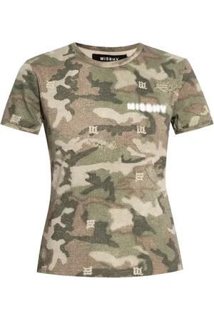 MISBHV Playera con logo estampado