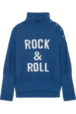 Zadig & Voltaire Suéter con eslogan estampado