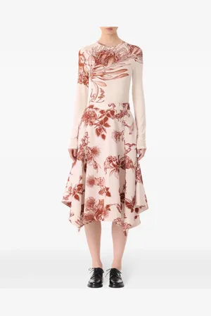 Jason Wu Playera manga larga con estampado floral