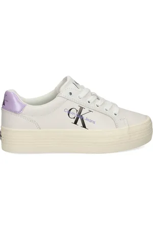 Calvin Klein Tenis con logo estampado