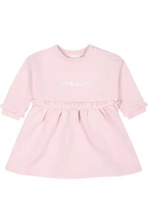 Givenchy Vestido manga larga con logo estampado