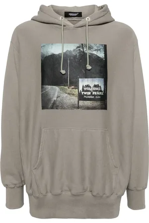 UNDERCOVER Hoodie con estampado gráfico