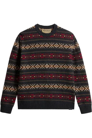 Woolrich Suéter de tejido Fair Isle