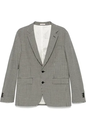 Fursac Blazer con estampado pied de poule