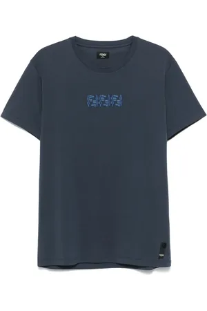 Fendi Playera con bordado FF Labyrinth