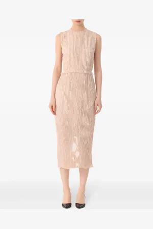Jason Wu Vestido plisado con estampado floral