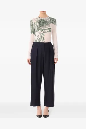 Jason Wu Playera manga larga con estampado floral