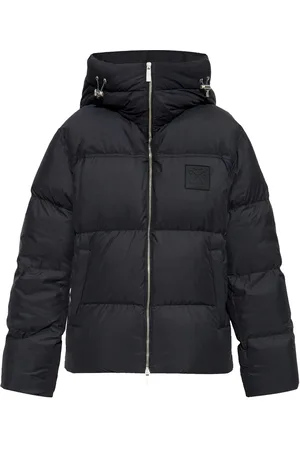 OFF-WHITE Chamarra capitonada con parche del logo