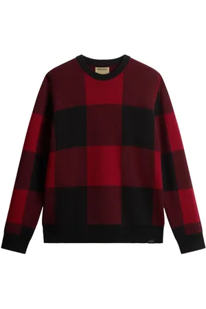 Woolrich Suéter con motivo de cuadros