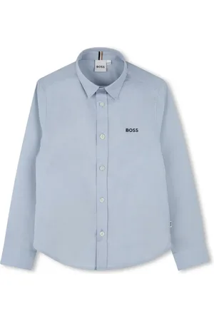 HUGO BOSS Camisa con logo bordado