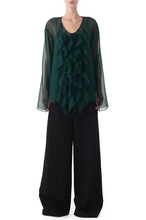 Jason Wu Blusa con volantes
