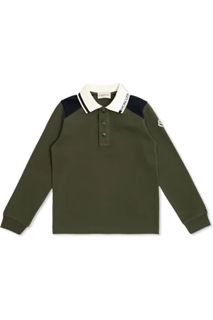 Moncler Playera tipo polo con logo bordado