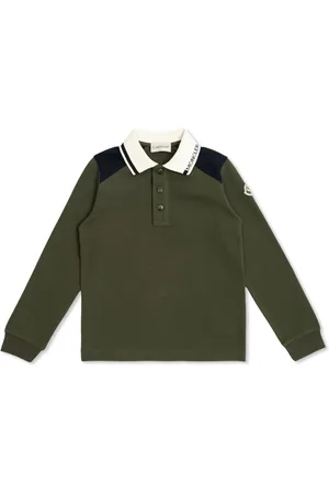 Moncler Playera tipo polo con logo bordado