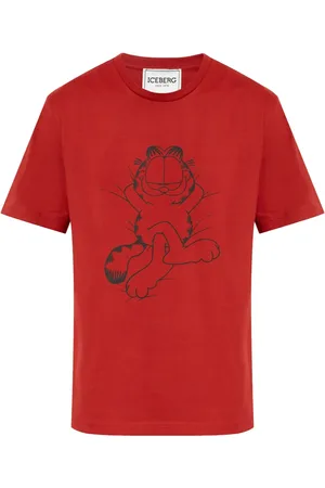 Iceberg Playera con estampado gráfico de caricatura