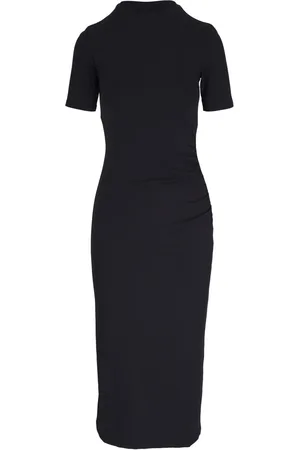 Vince Vestido midi con diseño drapeado