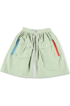 Stella McCartney Falda con bolsillos y solapa