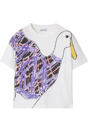 Burberry Playera con gansos estampados