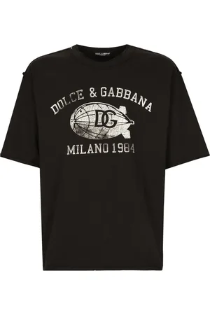 Dolce & Gabbana Playera con logo estampado