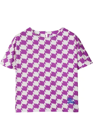 Burberry Playera con motivo pied de poule