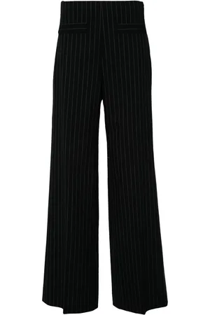 Sandro Pantalones con estampado de rayas diplomáticas