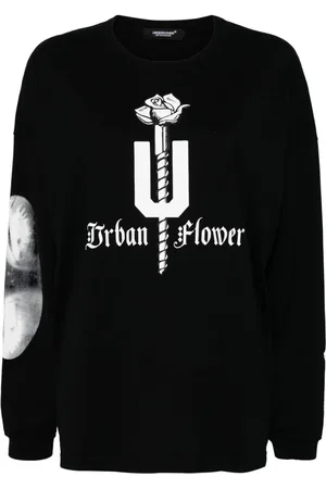 UNDERCOVER Playera manga larga con estampado gráfico