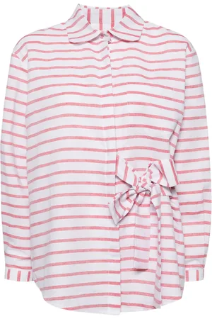 Bambah Camisa con rayas estampadas