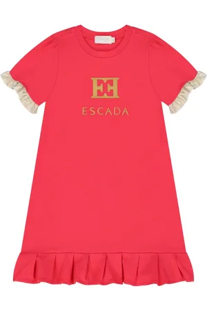 Escada Vestido con logo