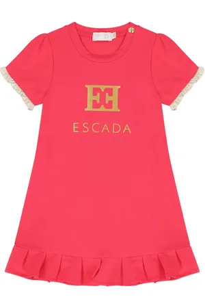 Escada Vestido con logo