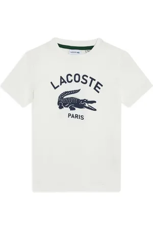 Lacoste Playera con logo estampado
