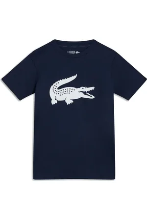 Lacoste Playera con logo estampado