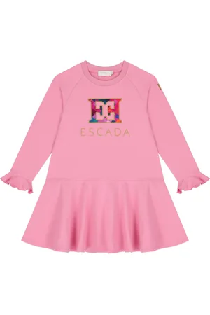 Escada Vestido con logo