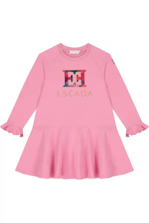 Escada Vestido con logo