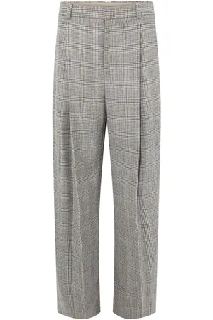 Vince Pantalones con cuadros estampados
