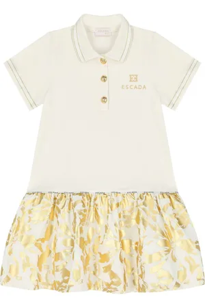 Escada Vestido con logo