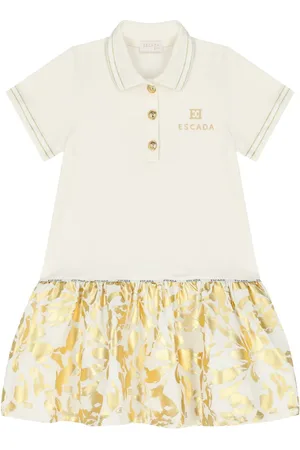 Escada Vestido con logo