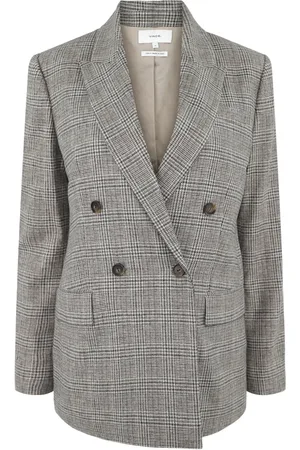 Vince Blazer con motivo de cuadros